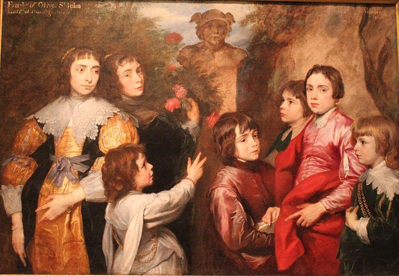 Anthony Van Dyck A Family Group Spain oil painting art